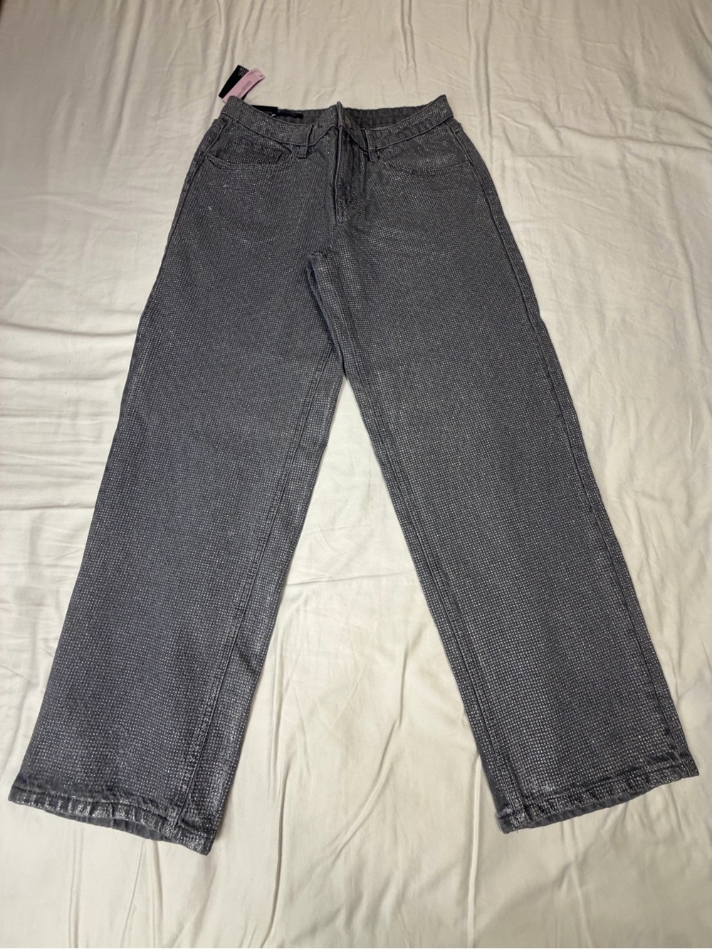 wild fable Women's Charcoal Straight Leg Jeans 8